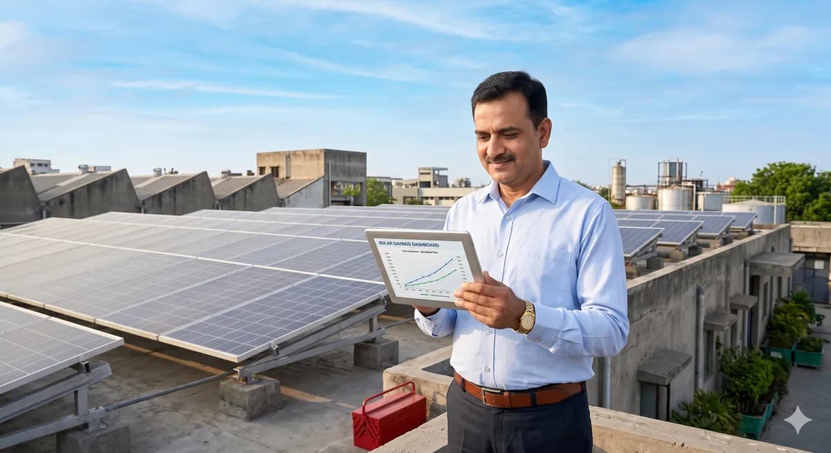 The Real ROI of Industrial Solar in India: Payback Periods, Depreciation, and the Math Vendors Don't Show You